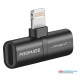 Promate 2-in-1 Audio & Charging Adaptor with Lightning Connector										