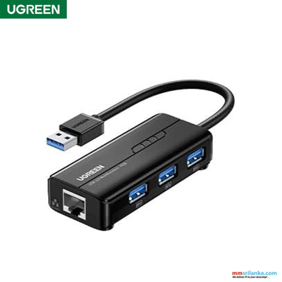 Ugreen Usb 3.0 Hub with Gigabit Ethernet Adapter