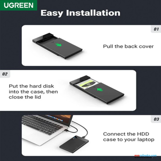 Ugreen 2.5 Inch Hard Drive Box