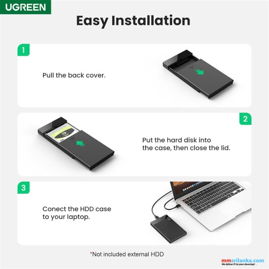 Ugreen USB 3.0 HDD Enclosure