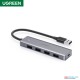 UGREEN 4 Port USB 3.0  Hub With USB-C Power Supply (6M)