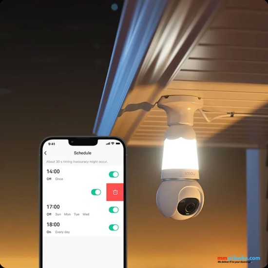 IMOU 3MP Indoor Bulb with  WIFI Camera (2Y)