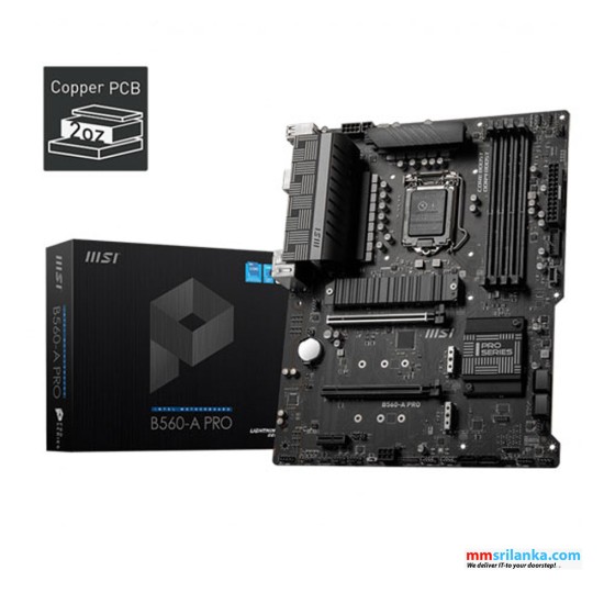 MSI B560 A PRO MOTHERBOARD (3Y)