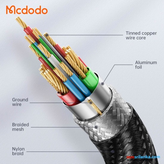 MCDODO HDMI TO VGA CABLE-(6M)