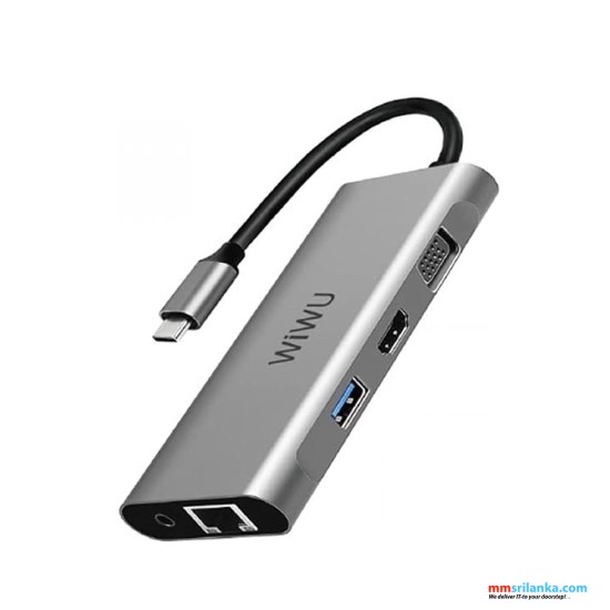 WIWU A11 ALPHA 11 IN 1 USB-C HUB (6M)