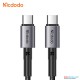 MCDODO TYPE-C TO TYPE-C 65W 1.5M FAST CHARGING CABLE BLACK-(6M)