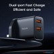 MCDODO 12W DUAL USB CHARGING ADAPTER WITH USB TO LIGHTING CABLE-(6M)