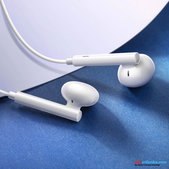 MCDODO 3.5MM WIRED EARPHONE WHITE-(6M)