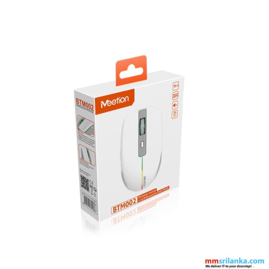 MEETION BTM002 DUAL MODE MOUSE (2.4G & BLUETOOTH)-(6M)