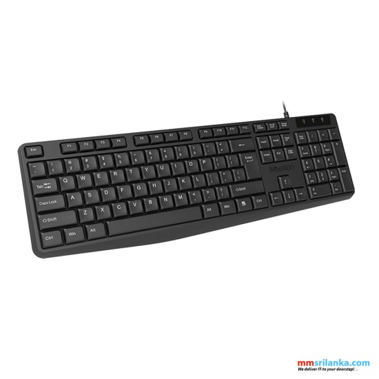 MEETION K200 WIRED KEYBOARD-(6M)