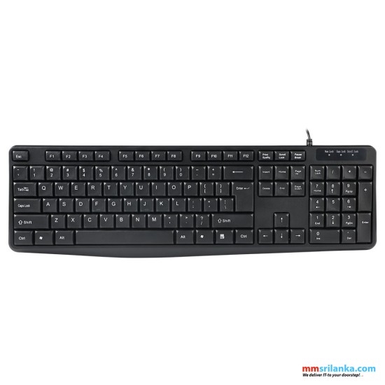 MEETION K200 WIRED KEYBOARD-(6M)