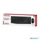 Promate Slim Profile Full-Size Wireless Keyboard & Mouse Combo (1Y)										