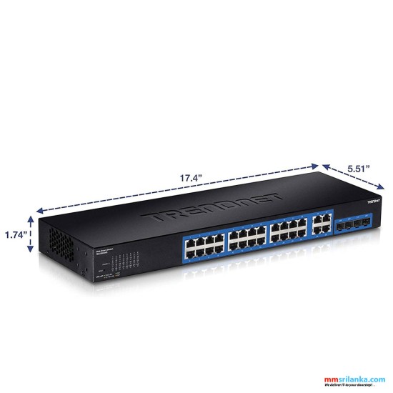 Trendnet 10-Port Gigabit Web Smart PoE+ Switch-(2Y)