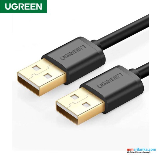 UGREEN USB 2.0 A Male to A Male Cable 1m (Black)