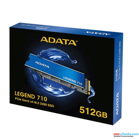 Adata Legend 710 512GB PCIe M.2 NVME SSD (3Y)