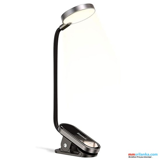 Baseus Comfort Reading Mini Clip Lamp Dark Gray