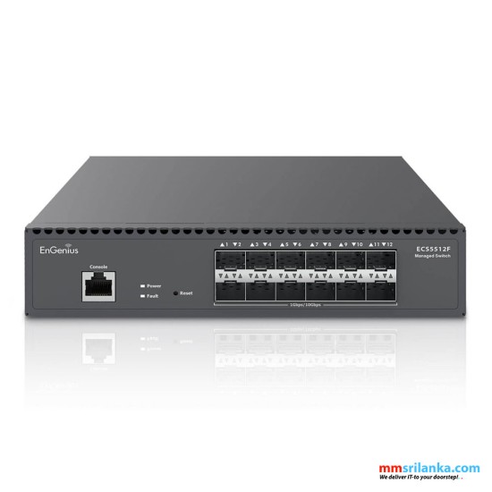 ENGENIUS Cloud Managed 12 x SFP+ Ports Switch