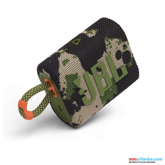 JBL GO 3 CAMOUFLAGE BLUETOOTH SPEAKER (6M)