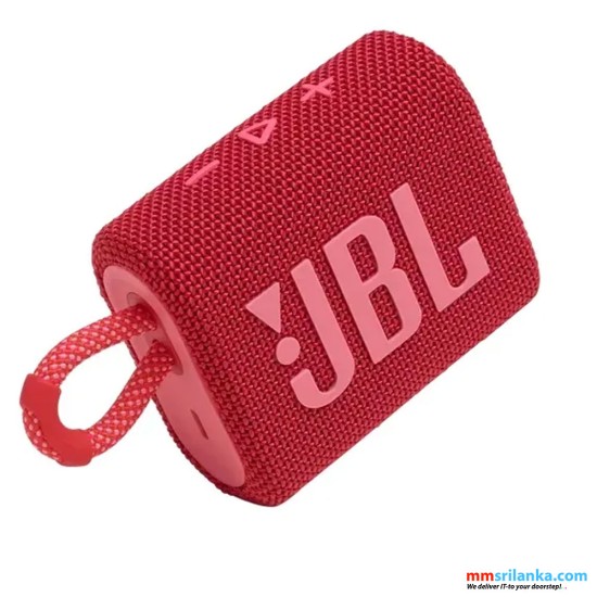 JBL Go 3 Portable Bluetooth Speaker (6M)