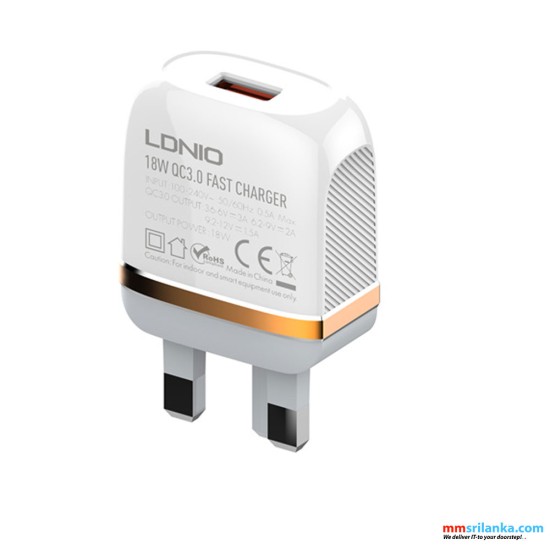 LDNIO A1307Q 18W QC3.0 Quick Charger