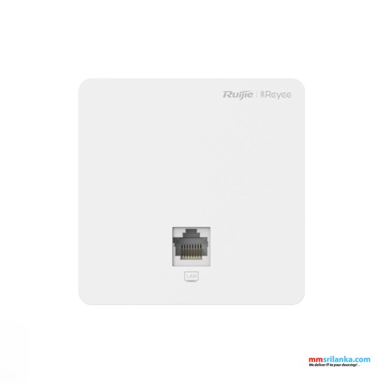 RUIJIE RG-RAP1200(F), Reyee Wi-Fi 5 1267Mbps Wall-mounted Access Point (3Y)