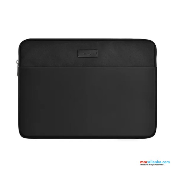 WIWU 14 Inch Minimalist Laptop Sleeve-Black