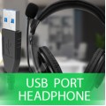 USB Port Headset