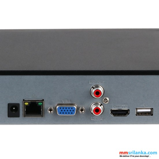 Dahua 16 Channel NVR Compact 1U 1HDD Network Video Recorder - (2Y)