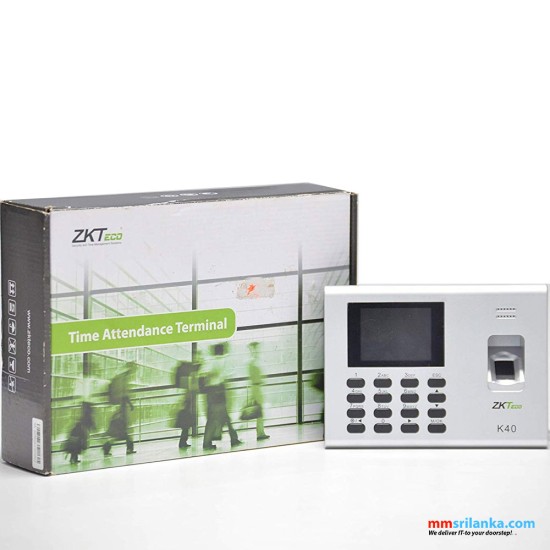 ZKTeco K40 Fingerprint Time Attendance Terminal