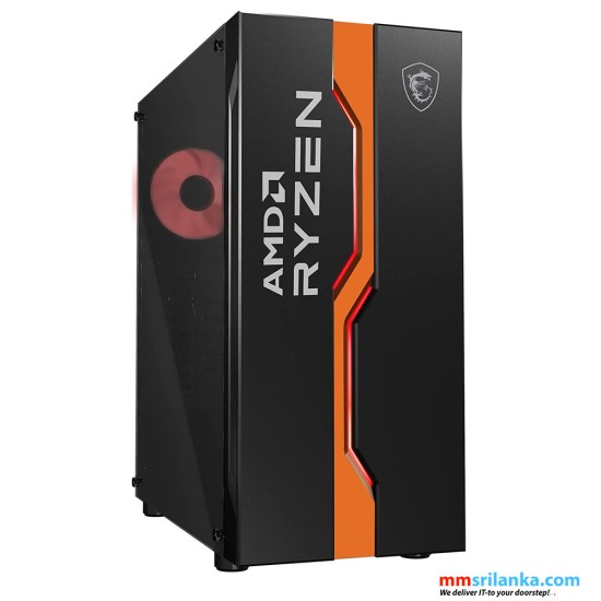 MSI MAG Vampiric 011c Mid-Tower RGB AMD Special Edition Gaming Case