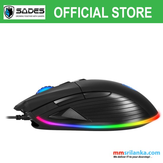 SADES Battle Ram Gaming Combo Set (Keyboard + Mouse + Mousepad)