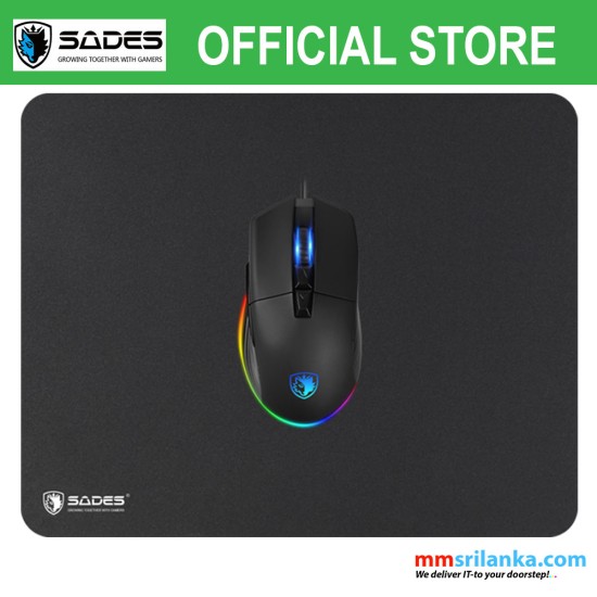 SADES Battle Ram Gaming Combo Set (Keyboard + Mouse + Mousepad)