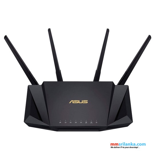 ASUS AX3000 Dual Band WiFi 6 Router supporting MU-MIMO