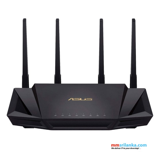 ASUS AX3000 Dual Band WiFi 6 Router supporting MU-MIMO