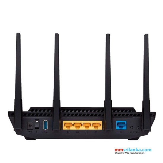 ASUS AX3000 Dual Band WiFi 6 Router supporting MU-MIMO