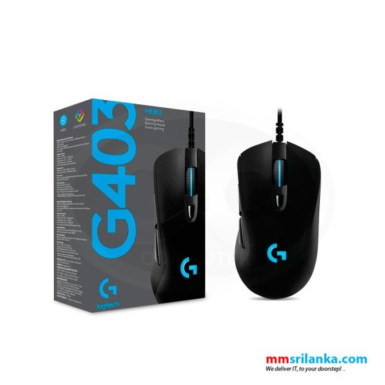 Logitech G403 Wired Programmable Gaming Mouse (2Y)