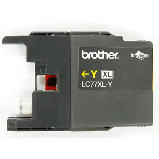 Brother LC 77XL Yellow Cartridge