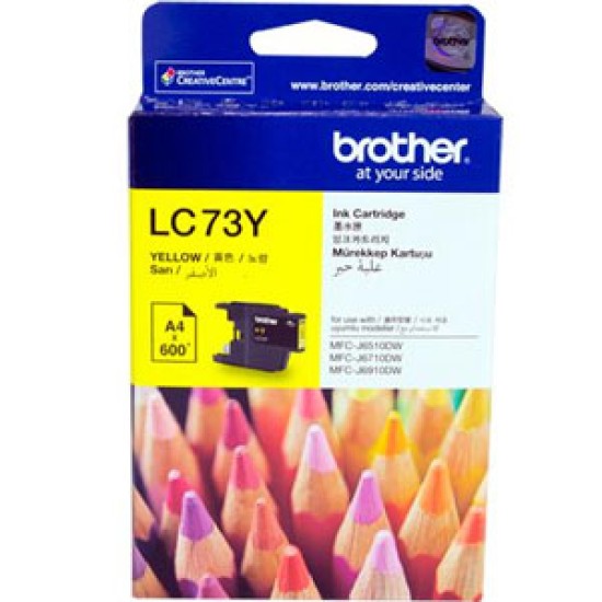 Brother LC-73 Yellow Cartridge