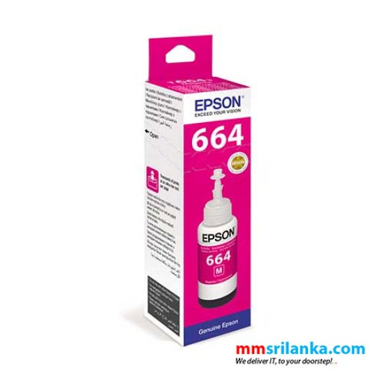 Epson T6643 Ink Bottle Magenta for Epson L100/110/130/200/300/310/365/550/565/1300