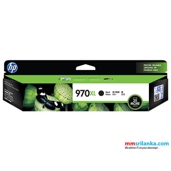 HP 970XL High Yield Black Original Ink Cartridge for X451/ X476/ X551/ X576