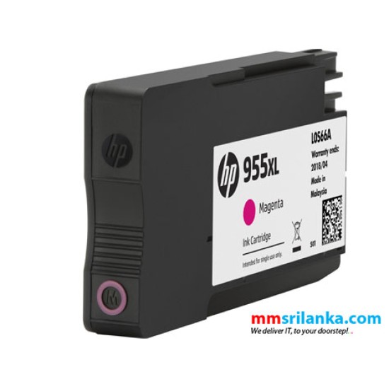 HP 955XL High Yield Magenta Original Ink Cartridge for 7740