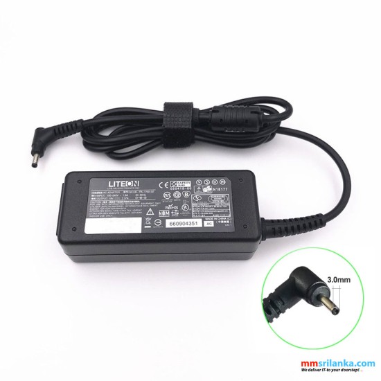 Acer 45W 19V 2.37A Small Pin Laptop Charger