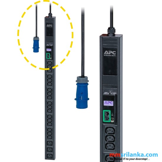 APC EPDU1116M Easy PDU, Metered,ZeroU,16A, 230V