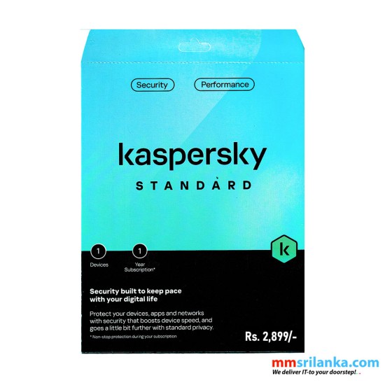 Kaspersky Standard Security One Device, One Year