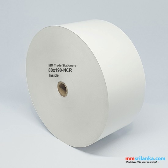 ATM Receipt Paper Rolls 80x190 - NCR - Inside