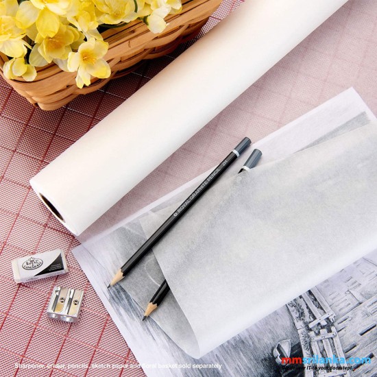 Tracing Paper A1 Sketch and Trace Roll, 24-Inch by 45 Meter