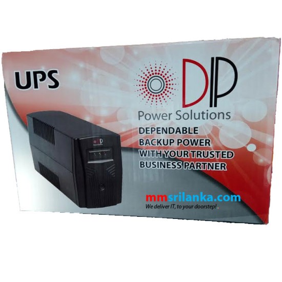 DIP 650VA Line Interactive UPS (2Y)