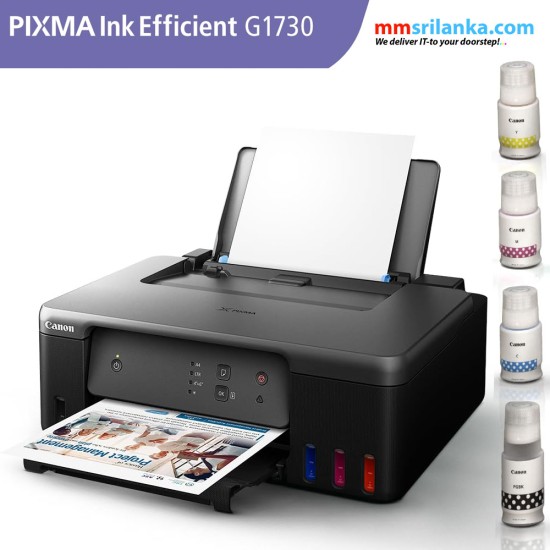 Canon Pixma G1730 Single-function Ink Tank Printer (1Y)