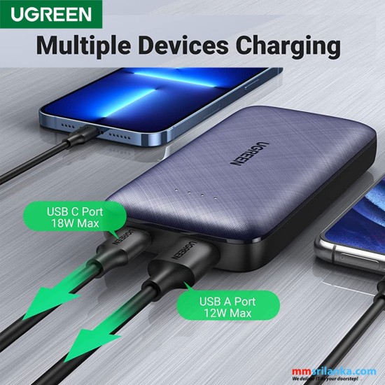 UGREEN 10000mAh PD 20W USB-C Power Bank