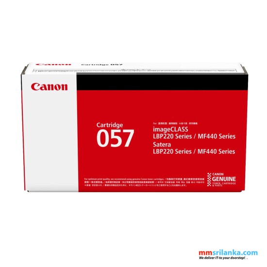 Canon 057 Black Original Toner Cartridge